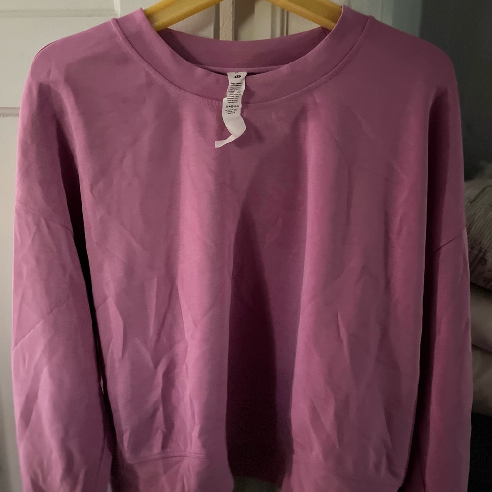 lululemon athletica Women's Crew Neck Sweater in Pink